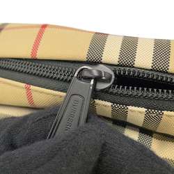 Burberry Shoulder Bag Nova Check Paddy Canvas Leather 8069760 BURBERRY