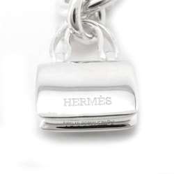 Hermes Necklace Amulet Constance SV925 Silver HERMES Pendant