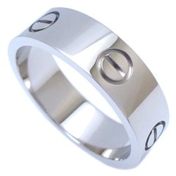 CARTIER Cartier Love Ring #60 LOVE B4084700 K18WG White Gold 292532