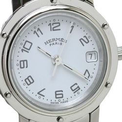 HERMES Clipper CL4.210.130 3758 Old Buckle Stainless Steel Ladies 130264 Watch