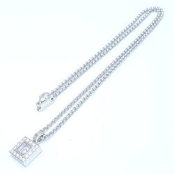 Chopard Happy Diamond Square Necklace 79 2896 K18WG White Gold 292488