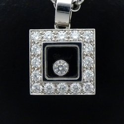 Chopard Happy Diamond Square Necklace 79 2896 K18WG White Gold 292488