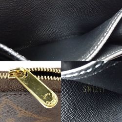 LOUIS VUITTON Louis Vuitton Wallet/Coin Case M69354 Zipper Coin Purse Monogram Giant Reverse Brown 180741