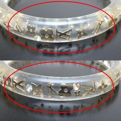 LOUIS VUITTON Louis Vuitton Bracelet Inclusion Bangle #M Clear x Gold M65202 292561