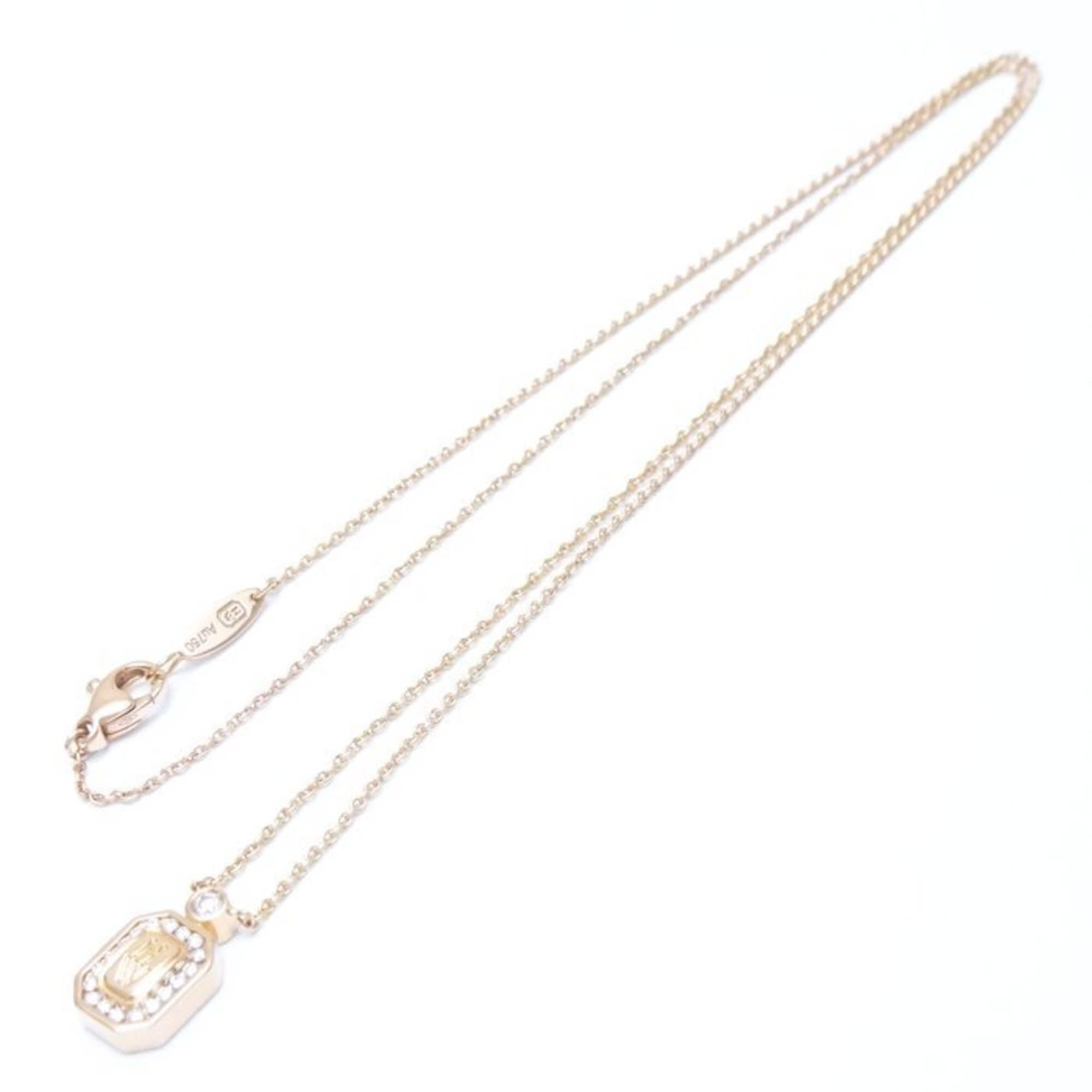 HARRY WINSTON Harry Winston HW Necklace Diamond PEDRRD16HWL K18PG Pink Gold 292576