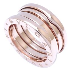 BVLGARI B.zero1 Ring 3 Bands S #52 K18PG Pink Gold 292570