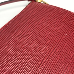 LOUIS VUITTON M52947 Epi Pochette Accessory Handbag Pouch Leather Women's Castilian Red