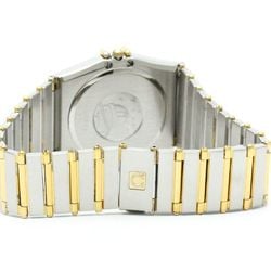 Polished OMEGA Constellation Day Date 18K Gold Steel Watch 396.1069 BF564354