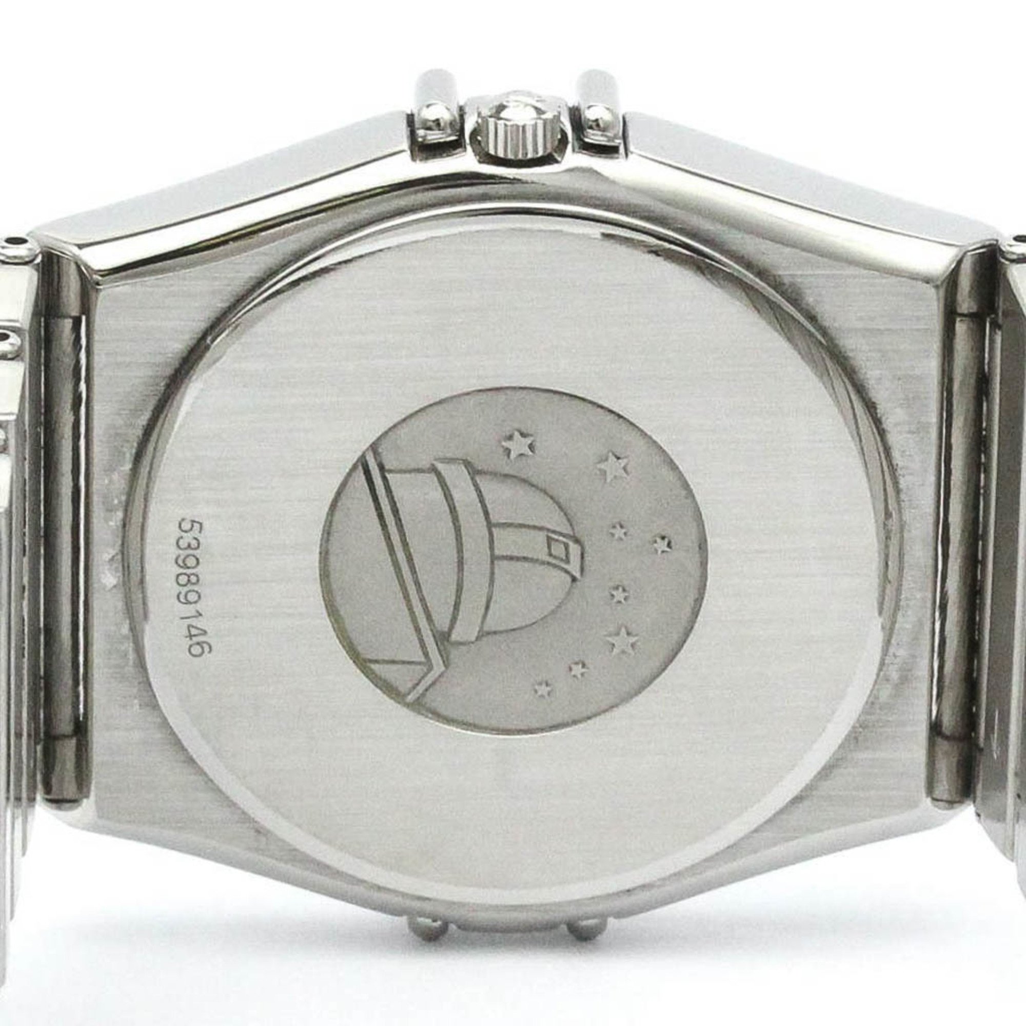 Polished OMEGA Constellation Stainless Steel Quartz Mens Watch 396.1070 BF573190