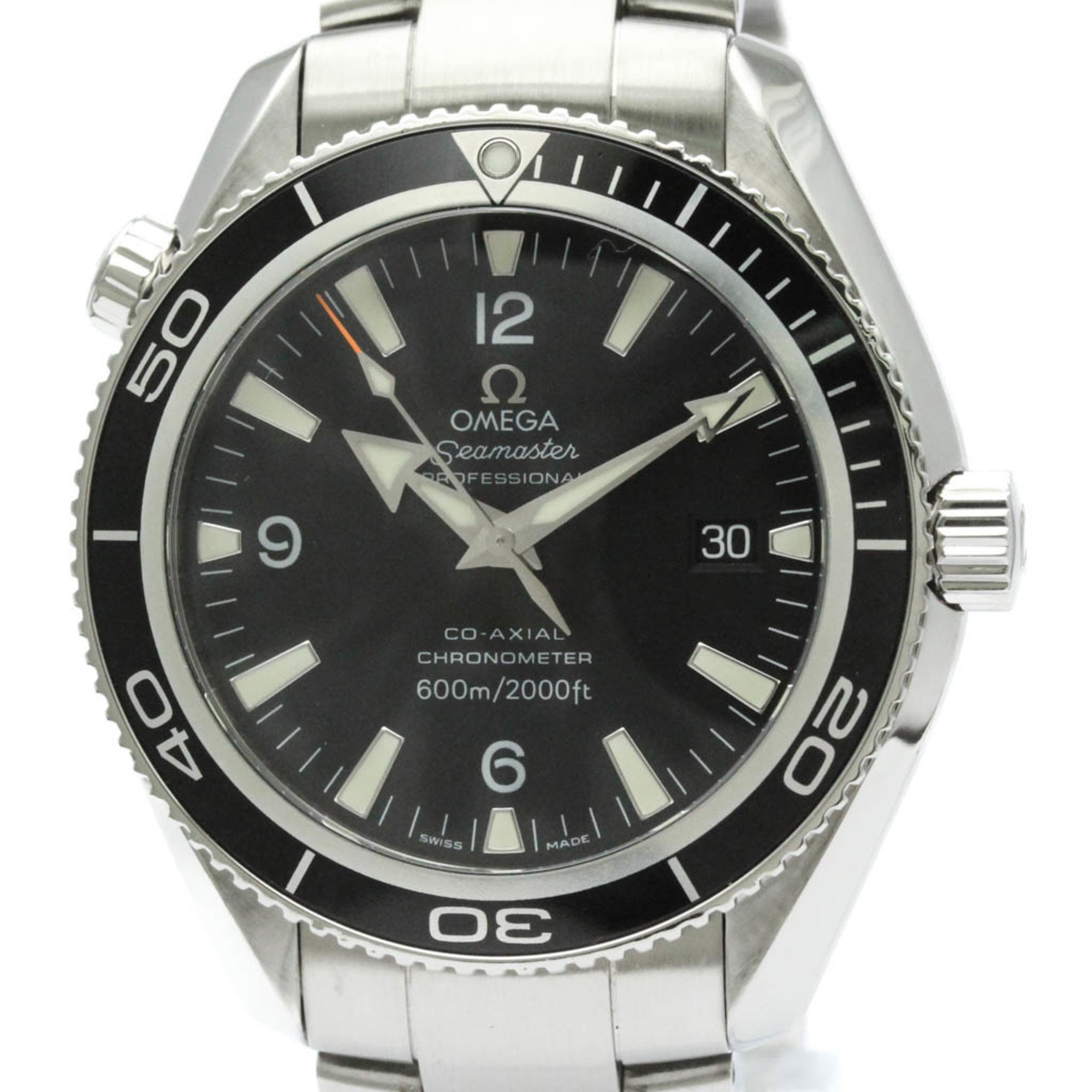 Polished OMEGA Seamaster Planet Ocean Steel Automatic Watch 2201.50 BF575160