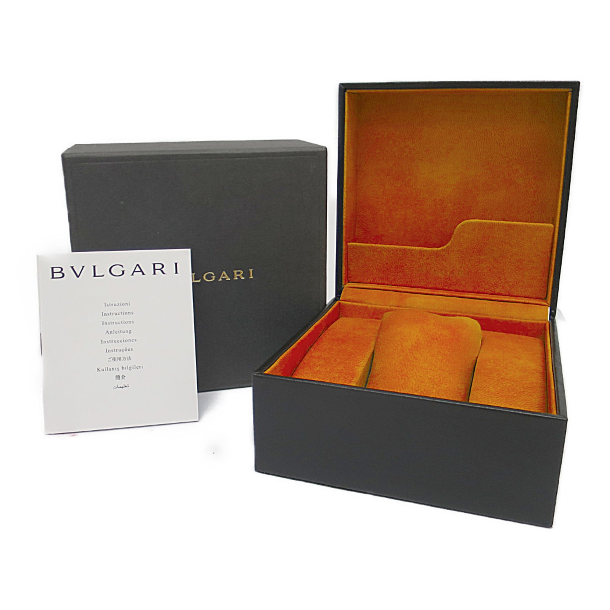 Bvlgari Rettangolo Quartz Stainless Steel Men's Sport RTC49S