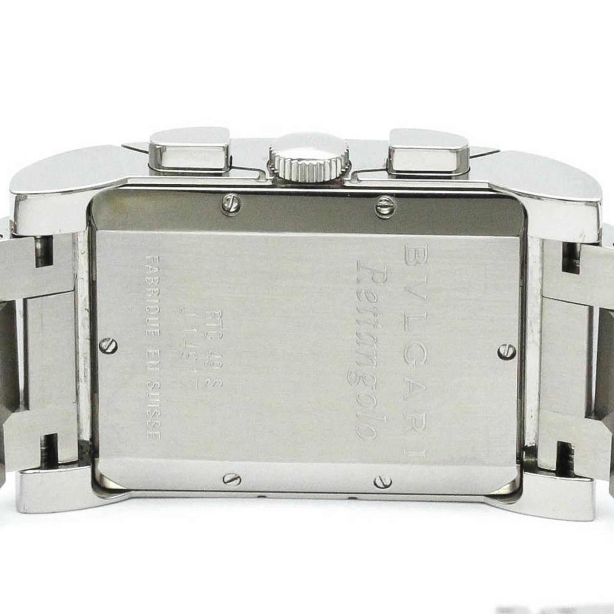 Bvlgari Rettangolo Quartz Stainless Steel Men's Sport RTC49S