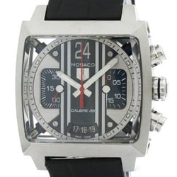 Polished TAG HEUER Monaco 24 Calibre 36 Chronograph Mens Watch CAL5111 BF576532