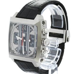 Polished TAG HEUER Monaco 24 Calibre 36 Chronograph Mens Watch CAL5111 BF576532