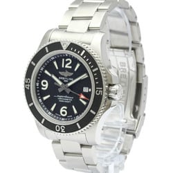 Polished BREITLING Superocean Steel Automatic Mens Watch A17367 BF560104