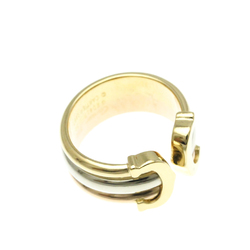 Cartier 2C Trinity Ring Pink Gold (18K),White Gold (18K),Yellow Gold (18K) Fashion No Stone Band Ring Gold