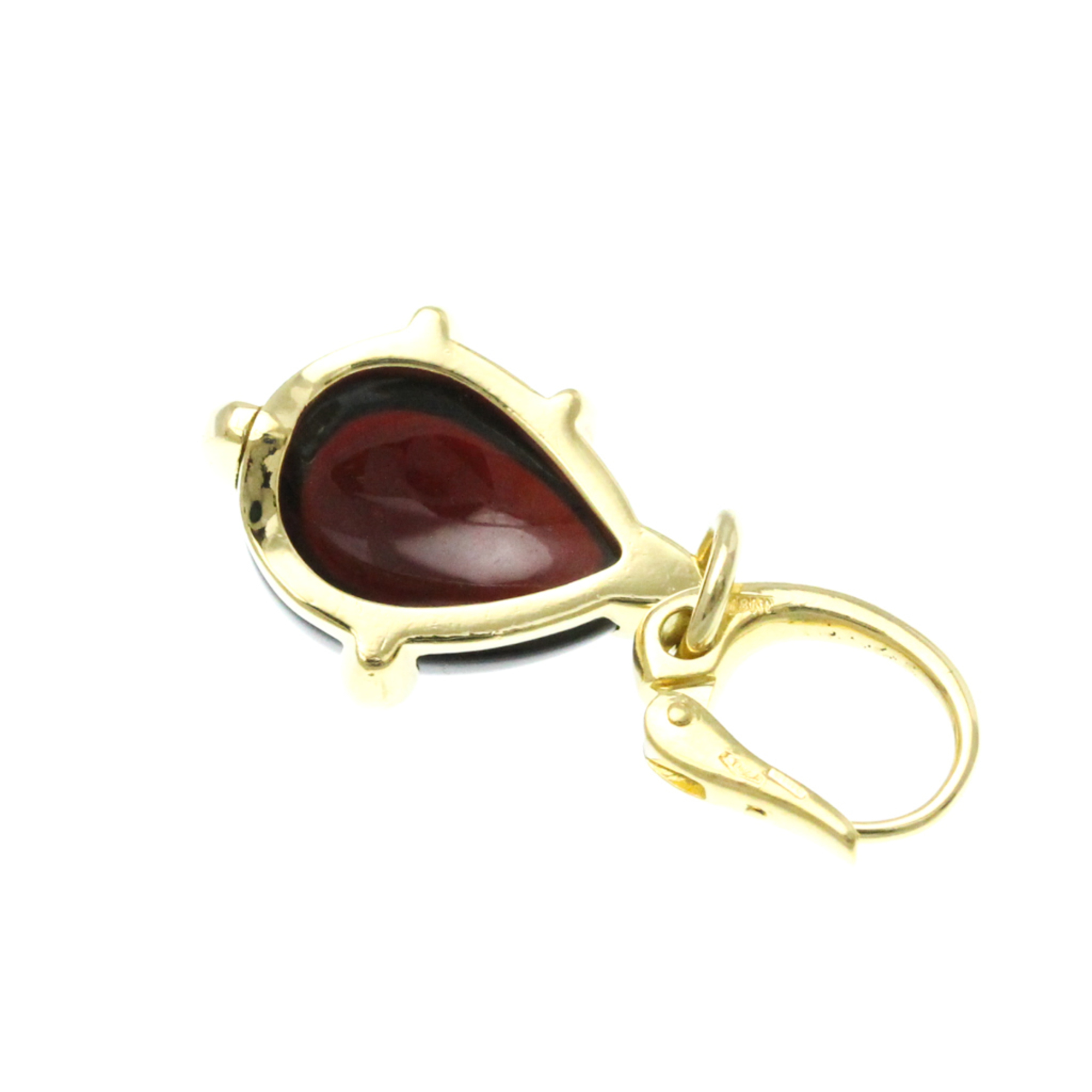 Pomellato Garnet Pendant Garnet Men,Women Fashion Pendant Necklace (Gold)