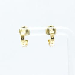 Cartier Mini Love Earrings No Stone Yellow Gold (18K) Half Hoop Earrings Gold