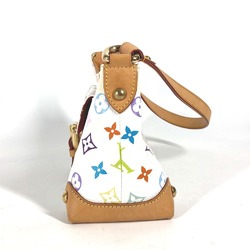 LOUIS VUITTON M40098 Monogram Multicolor Eliza Shoulder Bag Canvas Women's White