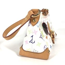 LOUIS VUITTON M40098 Monogram Multicolor Eliza Shoulder Bag Canvas Women's White