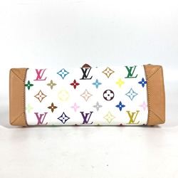 LOUIS VUITTON M40098 Monogram Multicolor Eliza Shoulder Bag Canvas Women's White