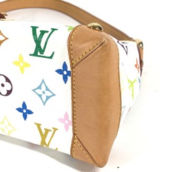 LOUIS VUITTON M40098 Monogram Multicolor Eliza Shoulder Bag Canvas Women's White