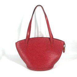 LOUIS VUITTON M52267 Epi Saint Jacques Tote Bag Shoulder Leather Women's Castilian Red