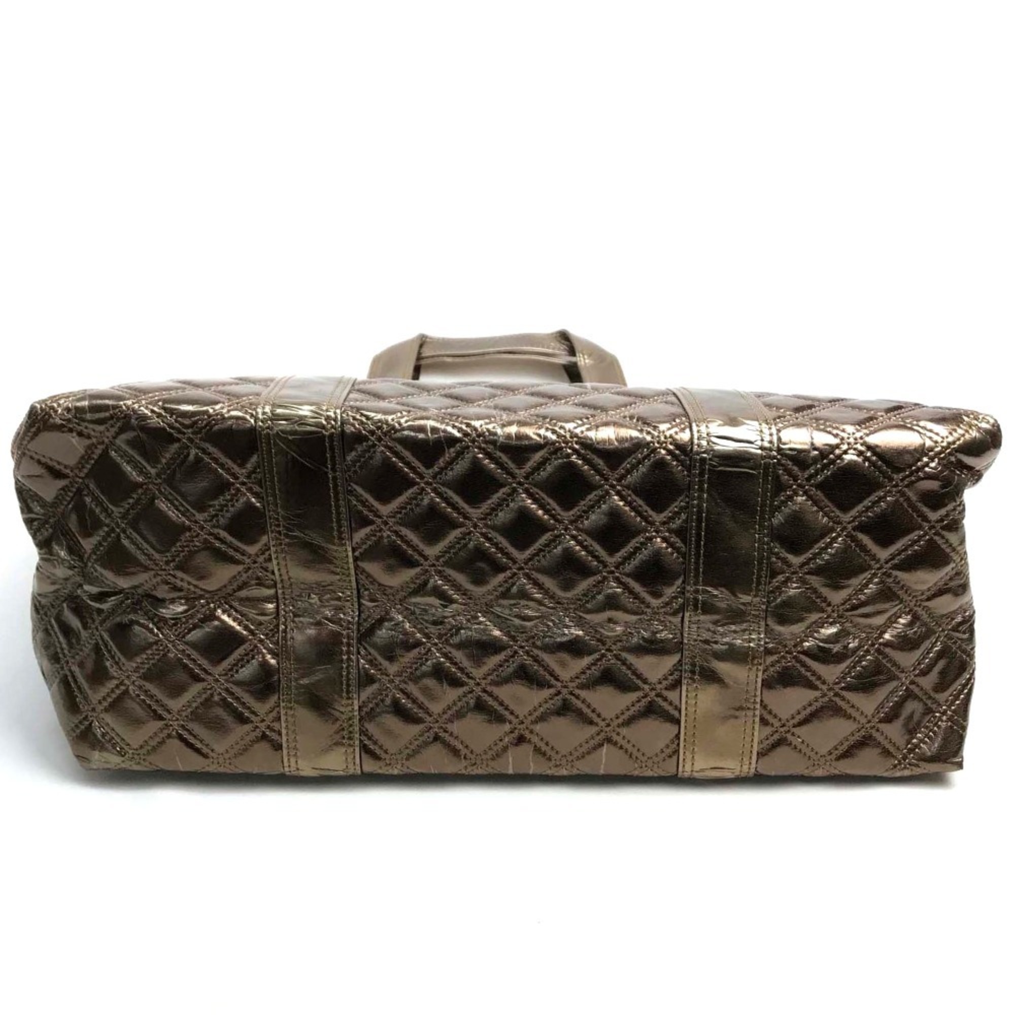 MARC JACOBS Quilted Tote (M size) Not for sale bag Nylon Women's Bronze