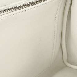 Hermes handbag Kelly 28 in-stitched white khaki Veau Gulliver Toile Gibéchere □K stamp 2way