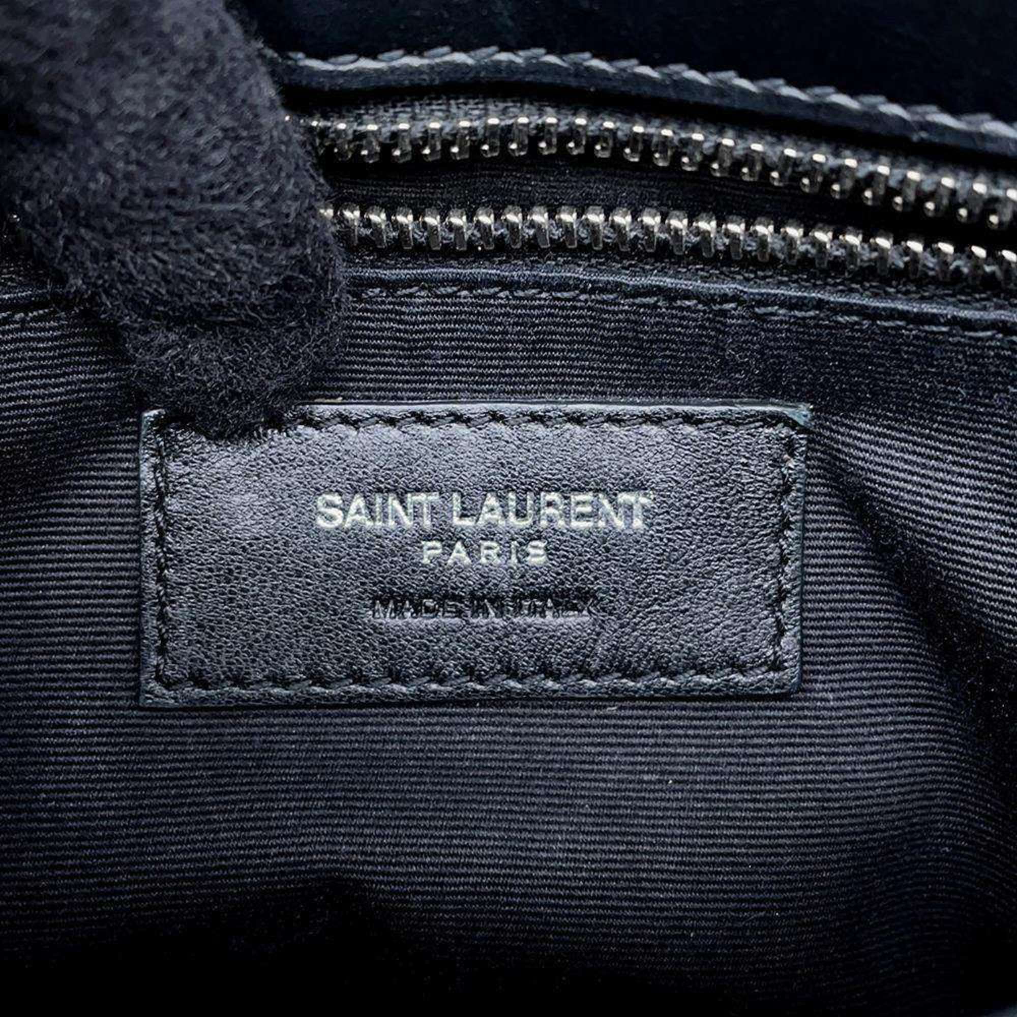 Saint Laurent Shoulder Bag Lulu Toy 467072 SAINT LAURENT PARIS Black