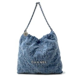 Chanel Handbag 22 Denim AS3261 CHANEL Bag Shoulder