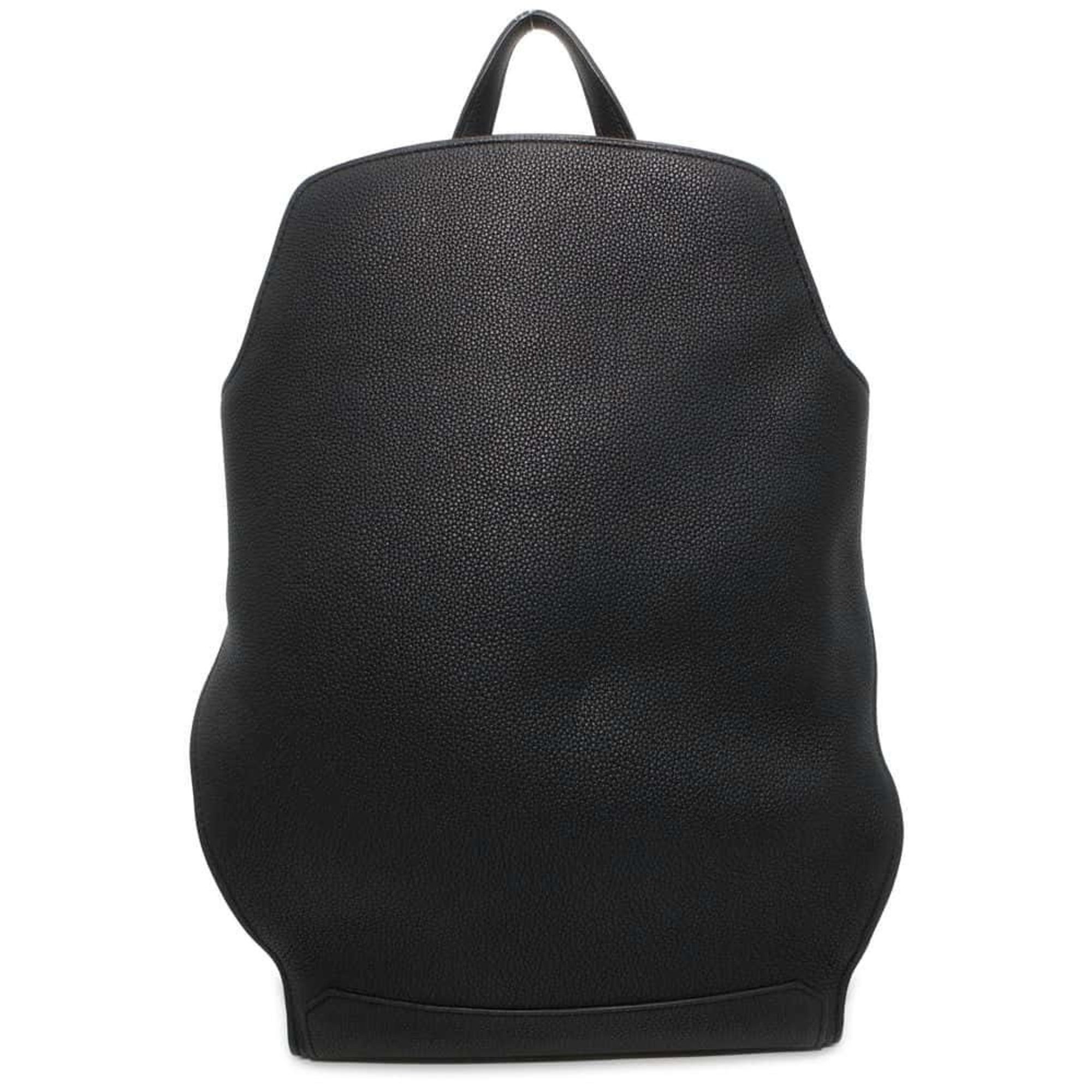 Hermes Backpack City Bag 27 Black Taurillon Maurice C Stamp HERMES