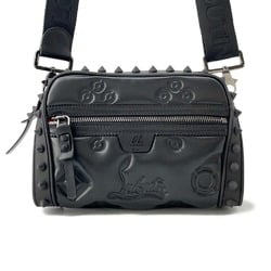 Christian Louboutin Shoulder Bag Spike Studs 1235138 Black