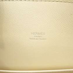 Hermes Bolide 1923 25 Verso Blue Brume Cre Epson Z engraved 2way shoulder bag