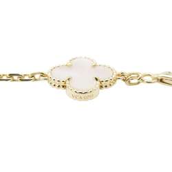 Van Cleef & Arpels Bracelet Alhambra 5 Motifs Mother of Pearl K18YG VCAR1800