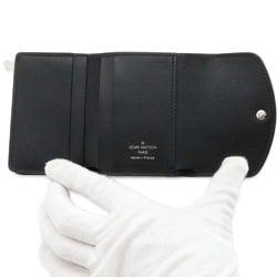 Louis Vuitton Wallet Monogram Mahina Portefeuille Iris XS M67498 LOUIS VUITTON Tri-fold Black