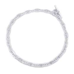 Hermes Necklace Chaine d'Ancre MM 36 Links SV925 Silver 925 HERMES d Ancre Choker