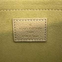 Louis Vuitton Chain Wallet Monogram Empreinte Pochette Felicie M82480 LOUIS VUITTON Green