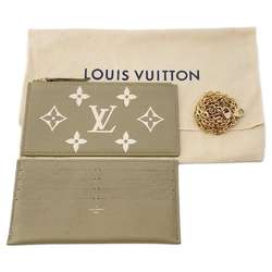 Louis Vuitton Chain Wallet Monogram Empreinte Pochette Felicie M82480 LOUIS VUITTON Green