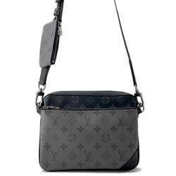 Louis Vuitton Shoulder Bag Monogram Eclipse Reverse Trio M69443 LOUIS VUITTON Black