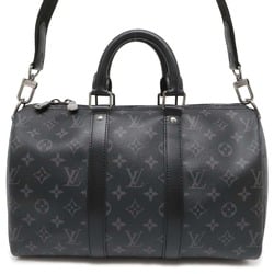 Louis Vuitton Handbag Monogram Eclipse Keepall Bandouliere 35 M46655 2way Shoulder Bag Black