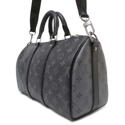 Louis Vuitton Handbag Monogram Eclipse Keepall Bandouliere 35 M46655 2way Shoulder Bag Black