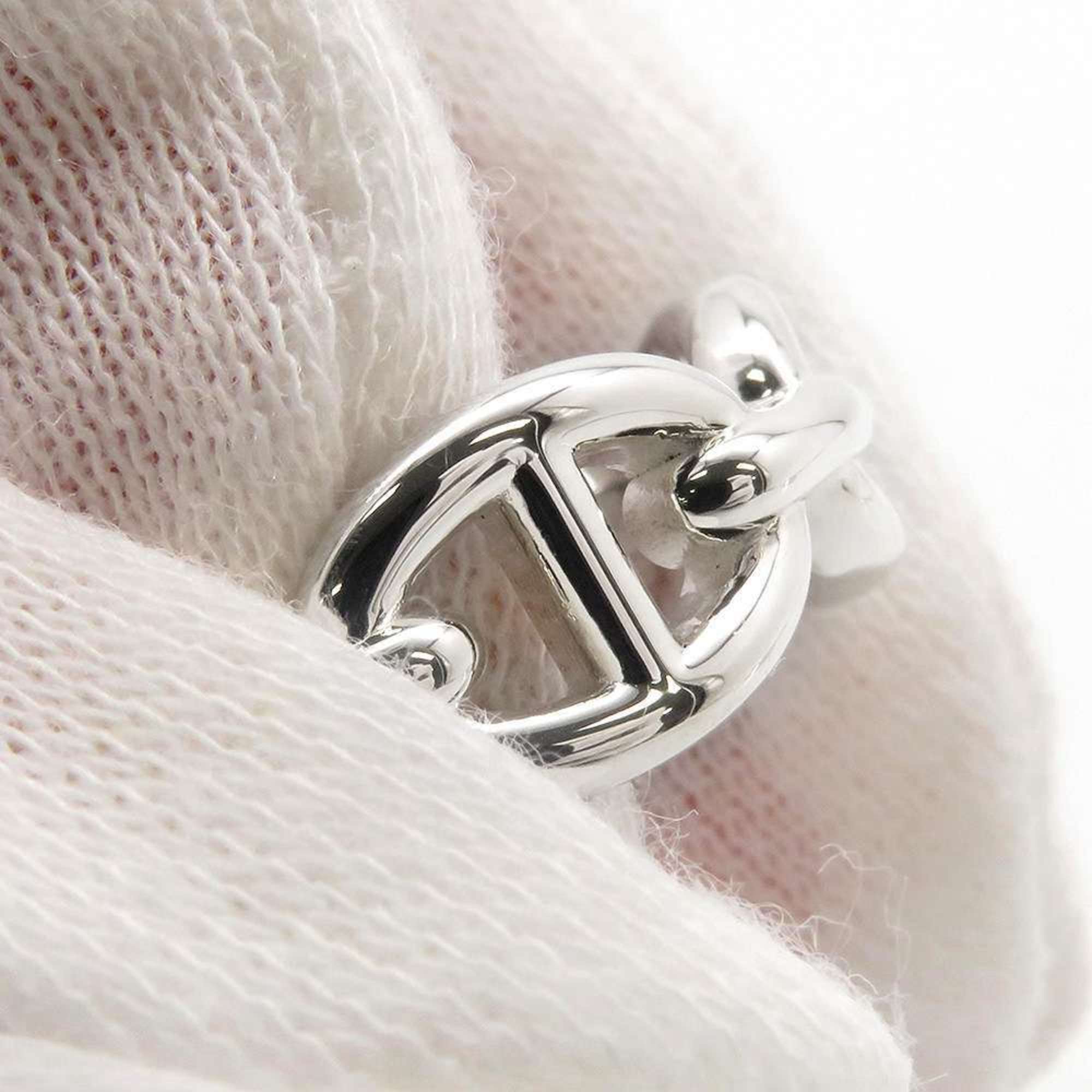 Hermes Ring Chaine d'Ancre Anchaene PM SV925 Silver Size 55 HERMES