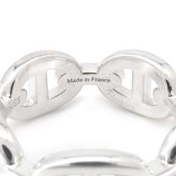 Hermes Ring Chaine d'Ancre Anchaene PM SV925 Silver Size 55 HERMES