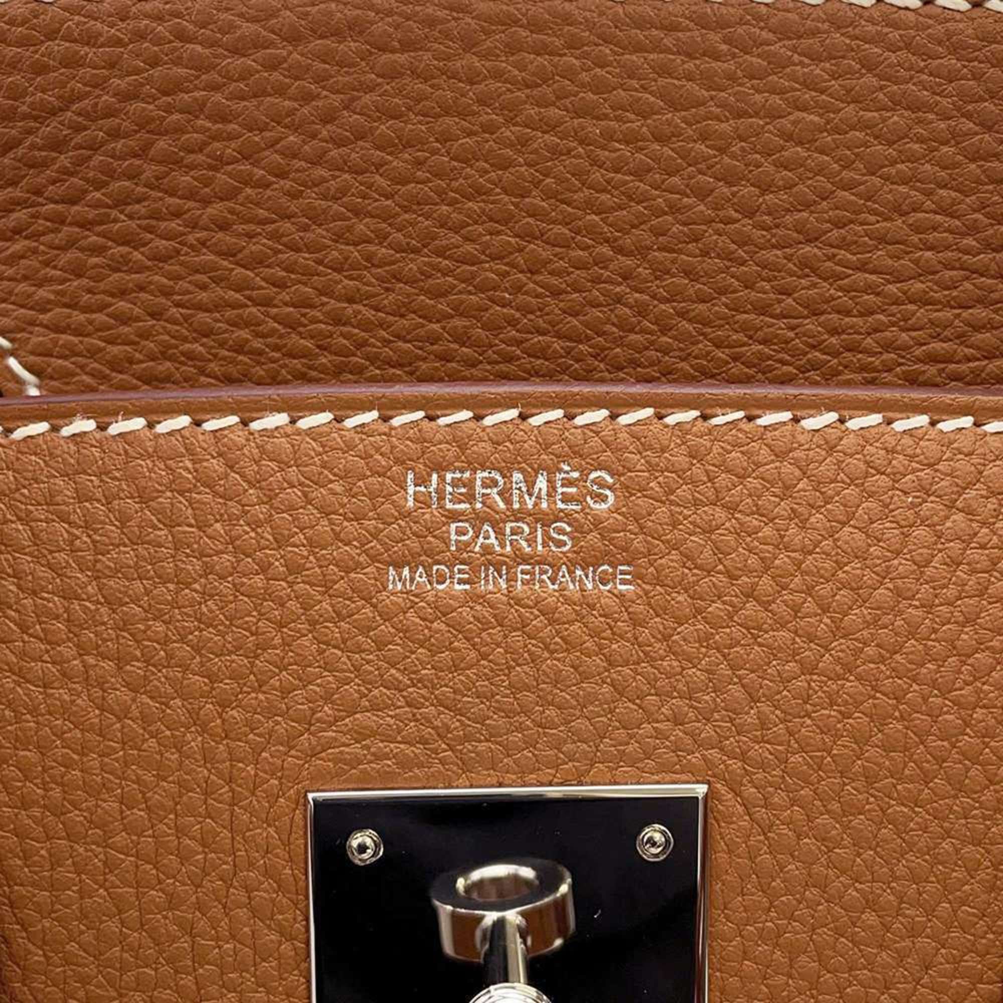 Hermes Birkin 30 Handbag Gold Togo U Stamp HERMES