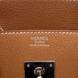 Hermes Birkin 30 Handbag Gold Togo U Stamp HERMES