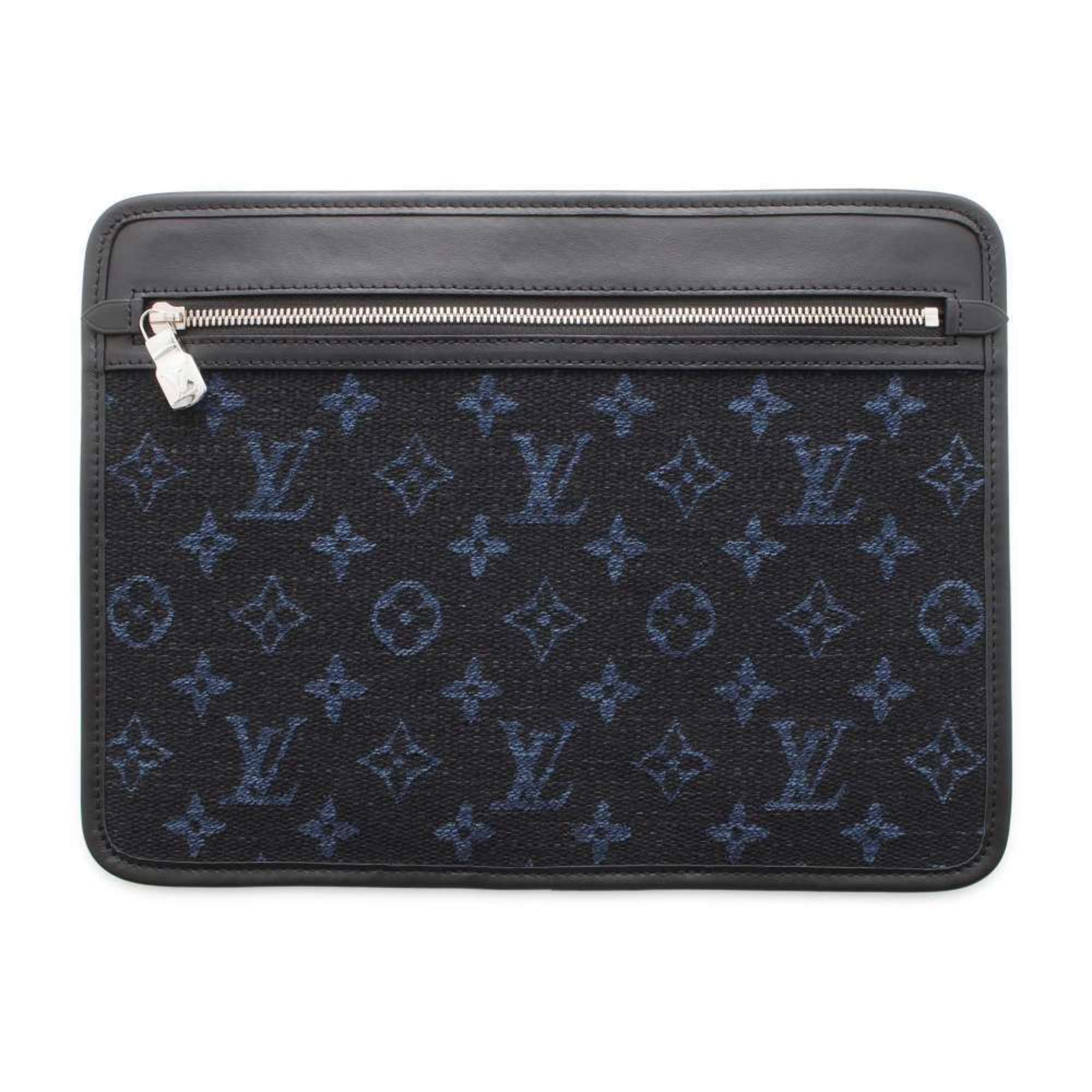 Louis Vuitton Tote Bag Monogram Jacquard Grand Sac M55203 LOUIS VUITTON Black