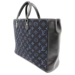 Louis Vuitton Tote Bag Monogram Jacquard Grand Sac M55203 LOUIS VUITTON Black