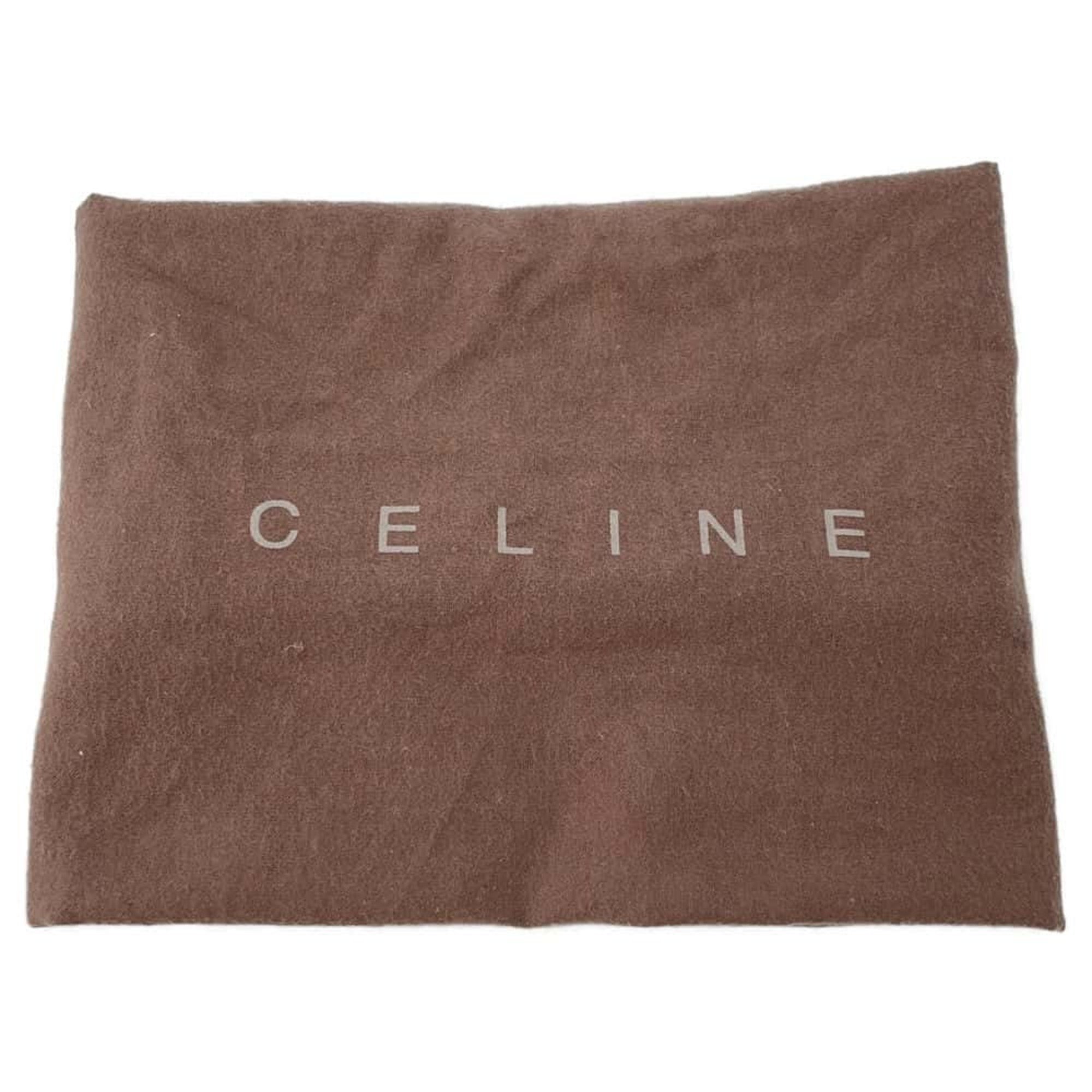 Celine tote bag chain embossed leather CELINE shoulder