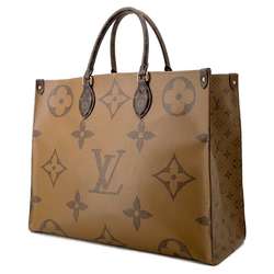 Louis Vuitton Tote Bag Monogram Reverse Giant On-the-Go GM M44576 2-way Shoulder